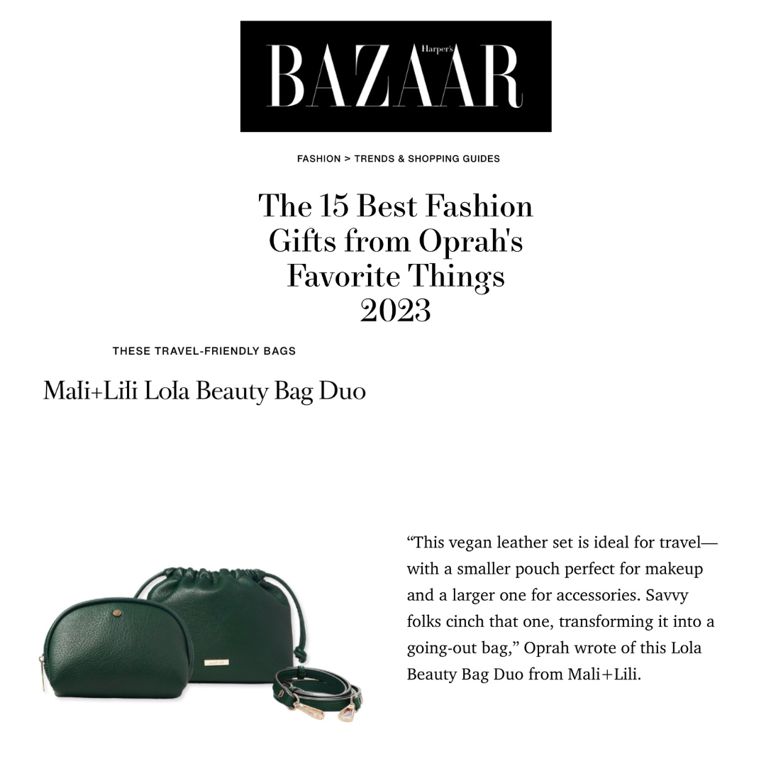 MALI + LILI x Harper's Bazaar 