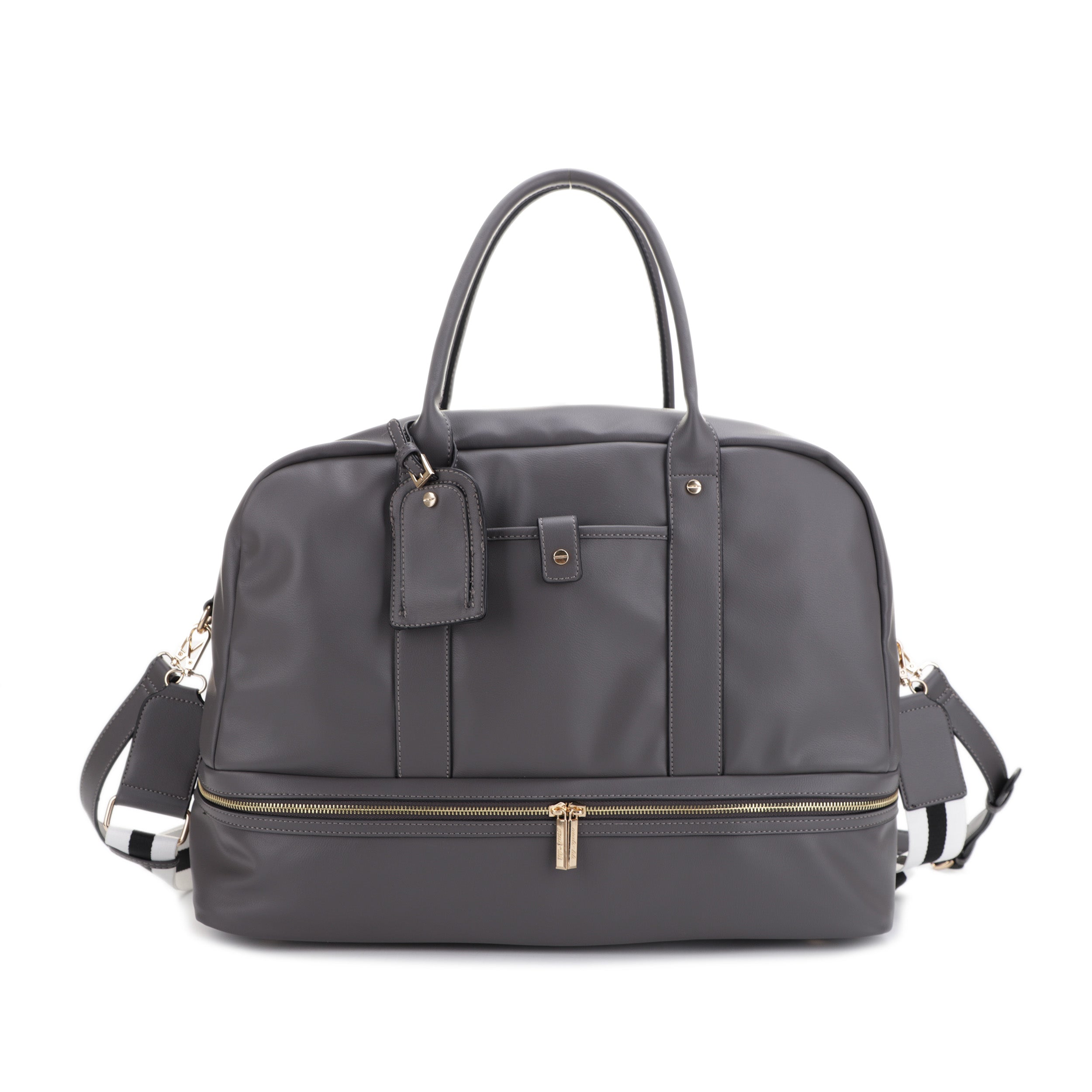 Riley Recycled Vegan Leather Weekender Bag
