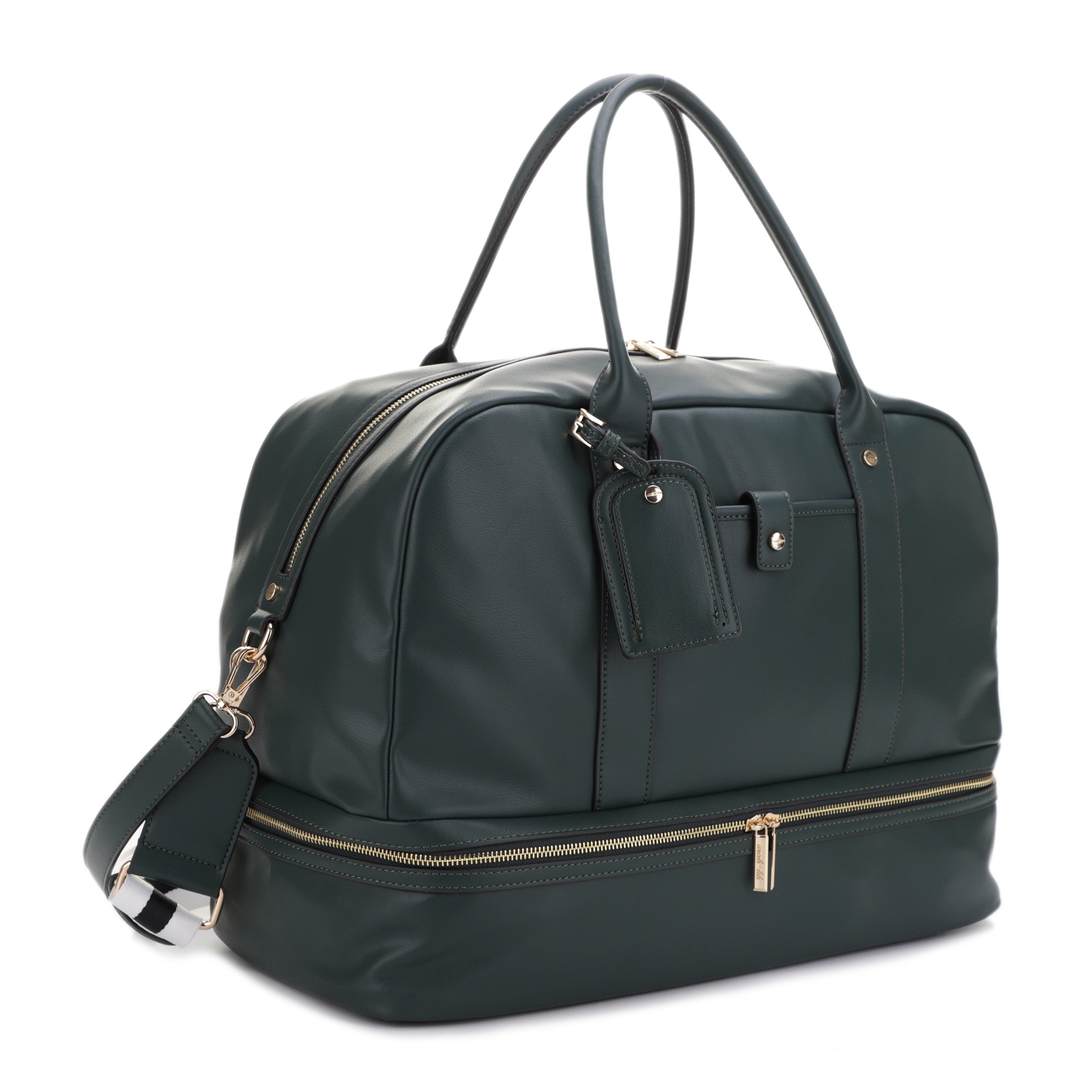 Riley Recycled Vegan Leather Weekender Bag