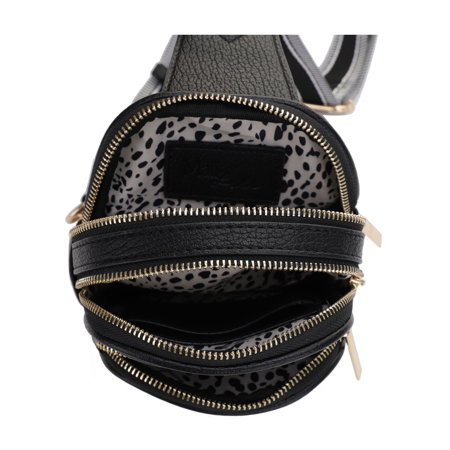 Josie Vegan Leather Web Sling Bag