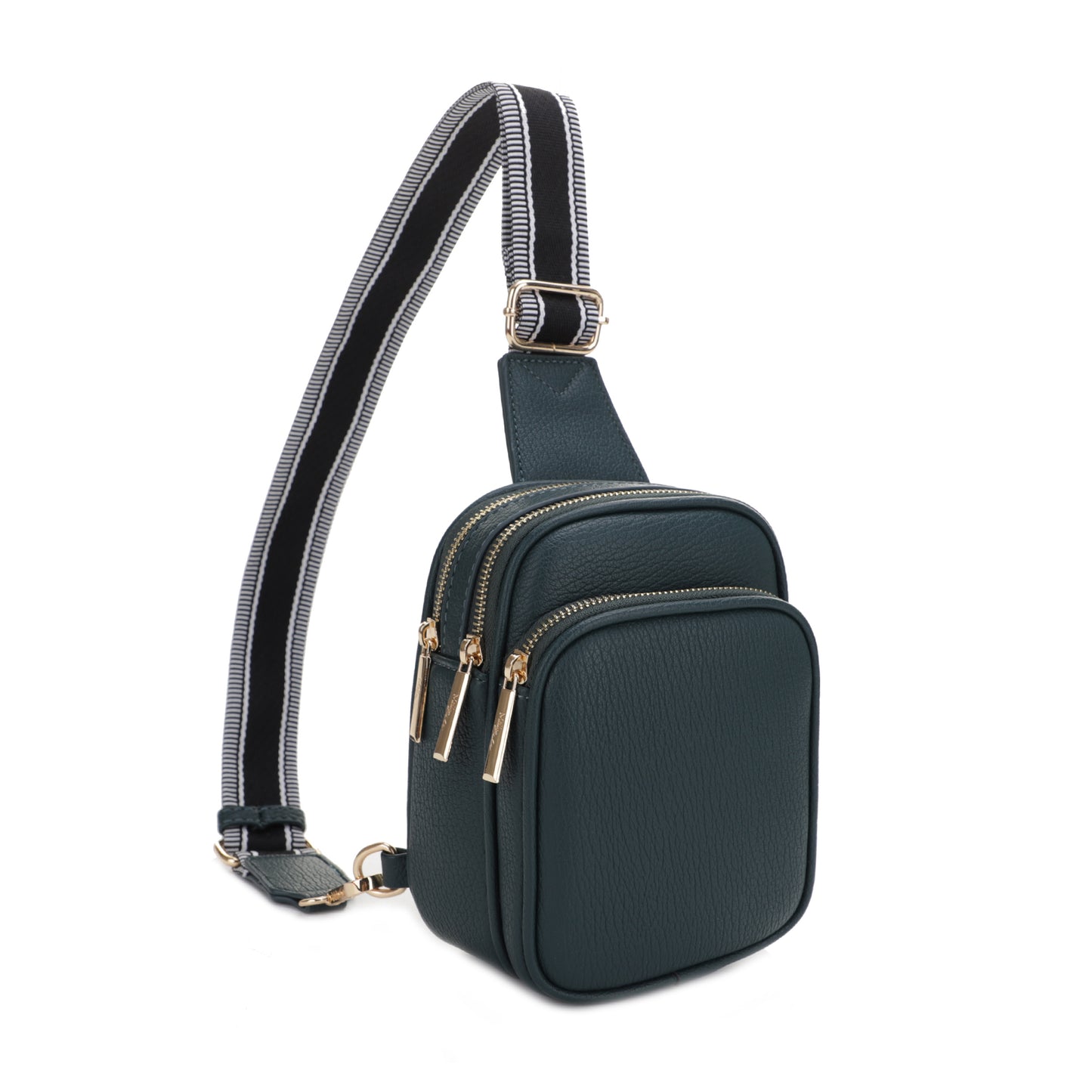Josie Vegan Leather Web Sling Bag