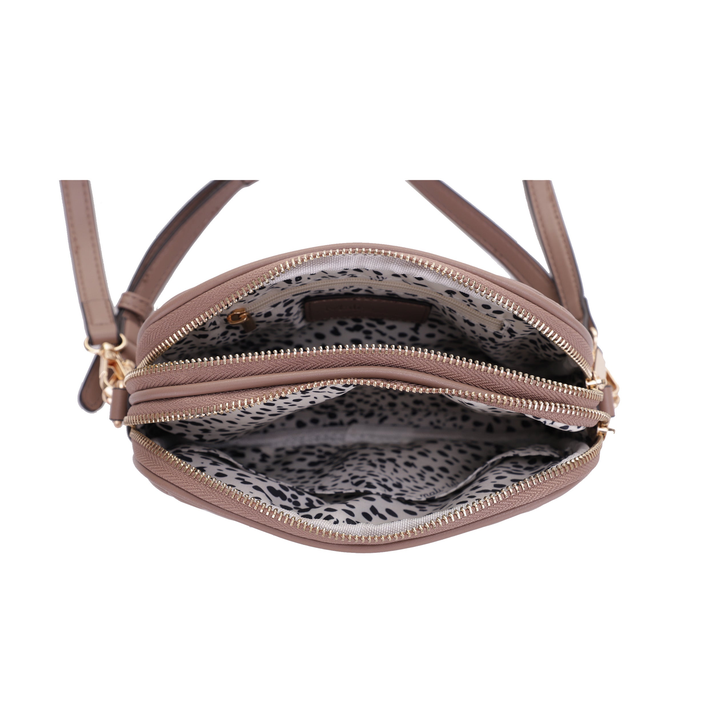 Ava Vegan Leather Quilted Crossbody