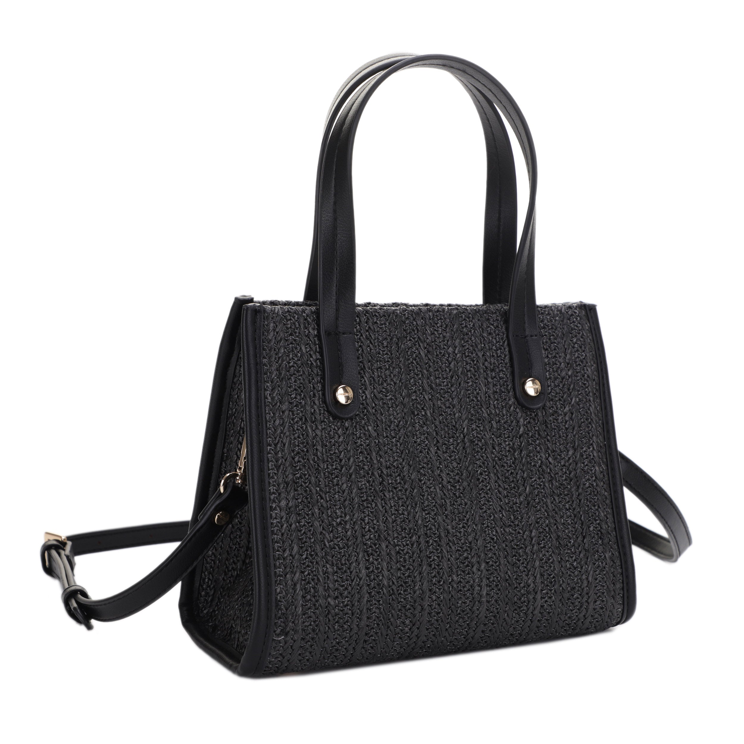 Annabelle Straw Mini Tote Crossbody