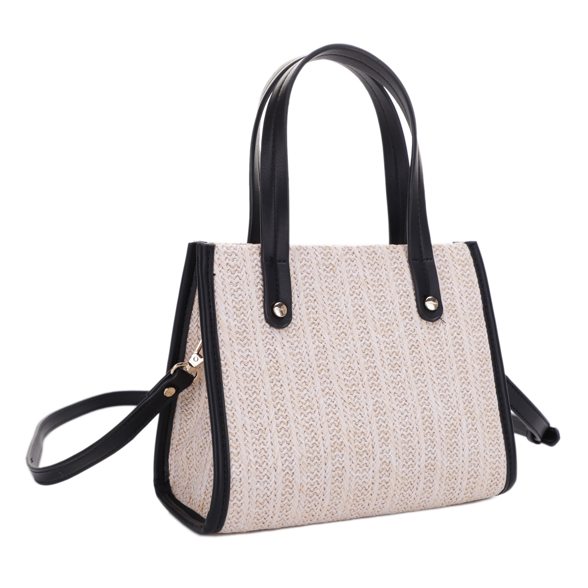 Annabelle Straw Mini Tote Crossbody