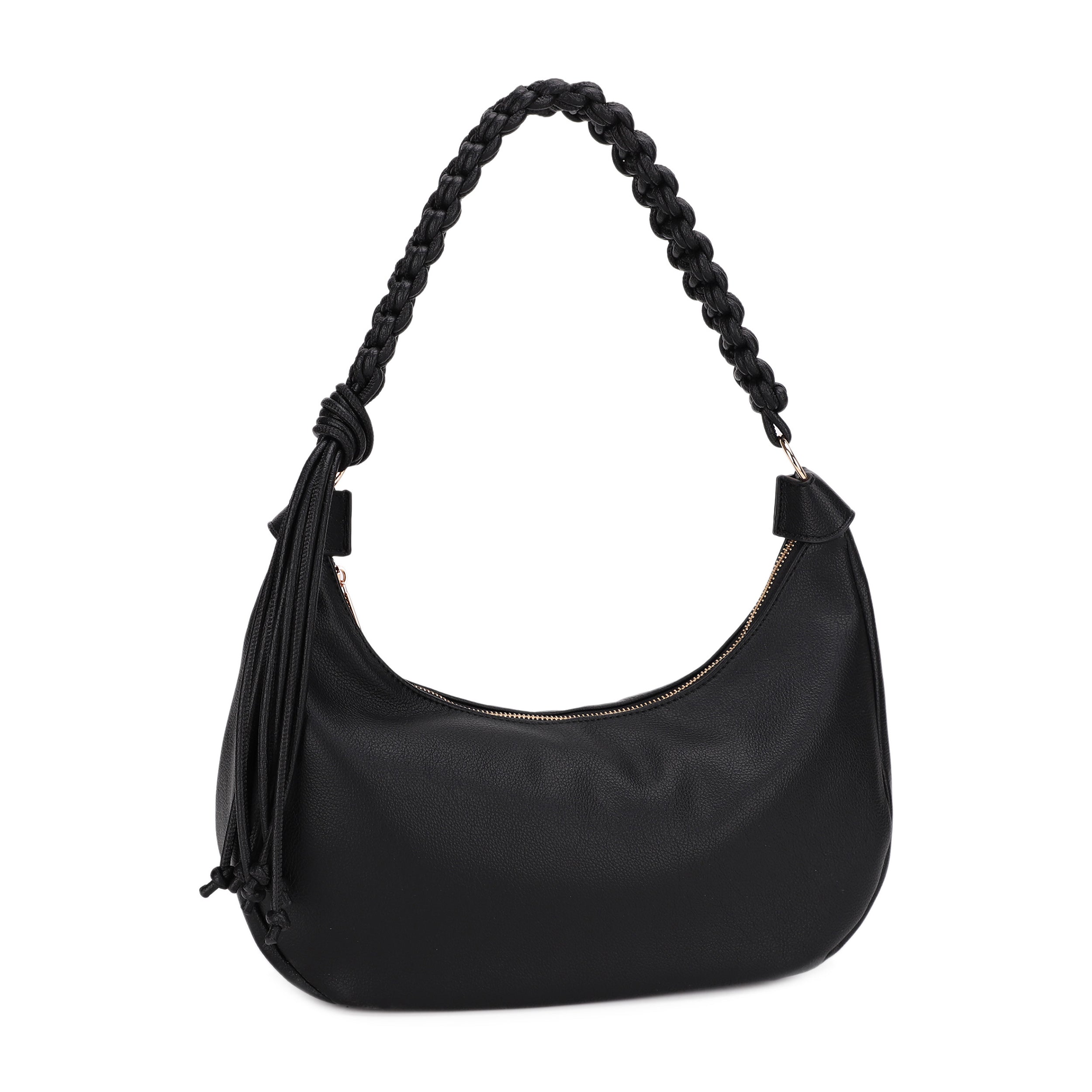Emma Braided Handle Large Shoulder Bag