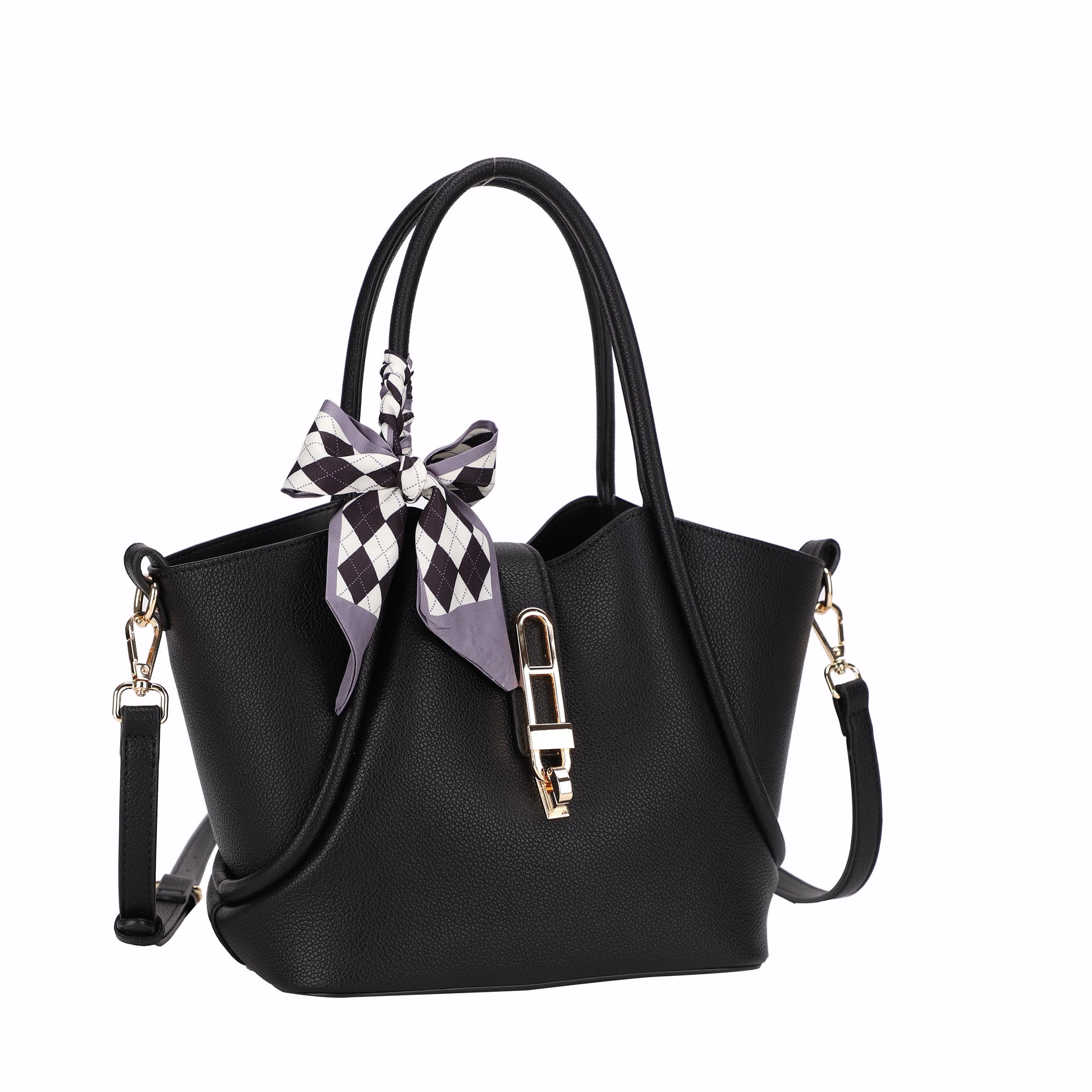 Valentina Tote with Scarf Tie