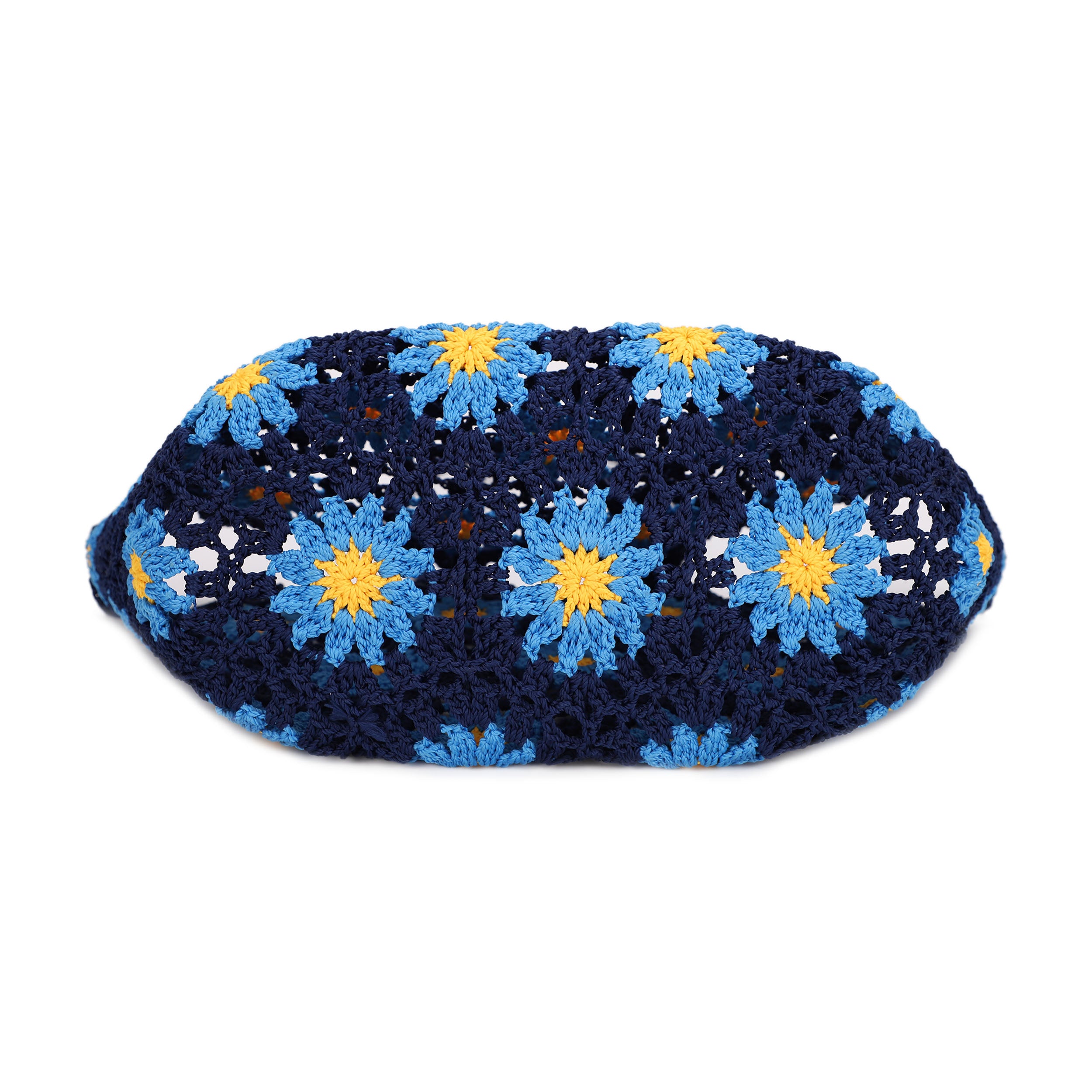 Flynn Floral Crochet Tote