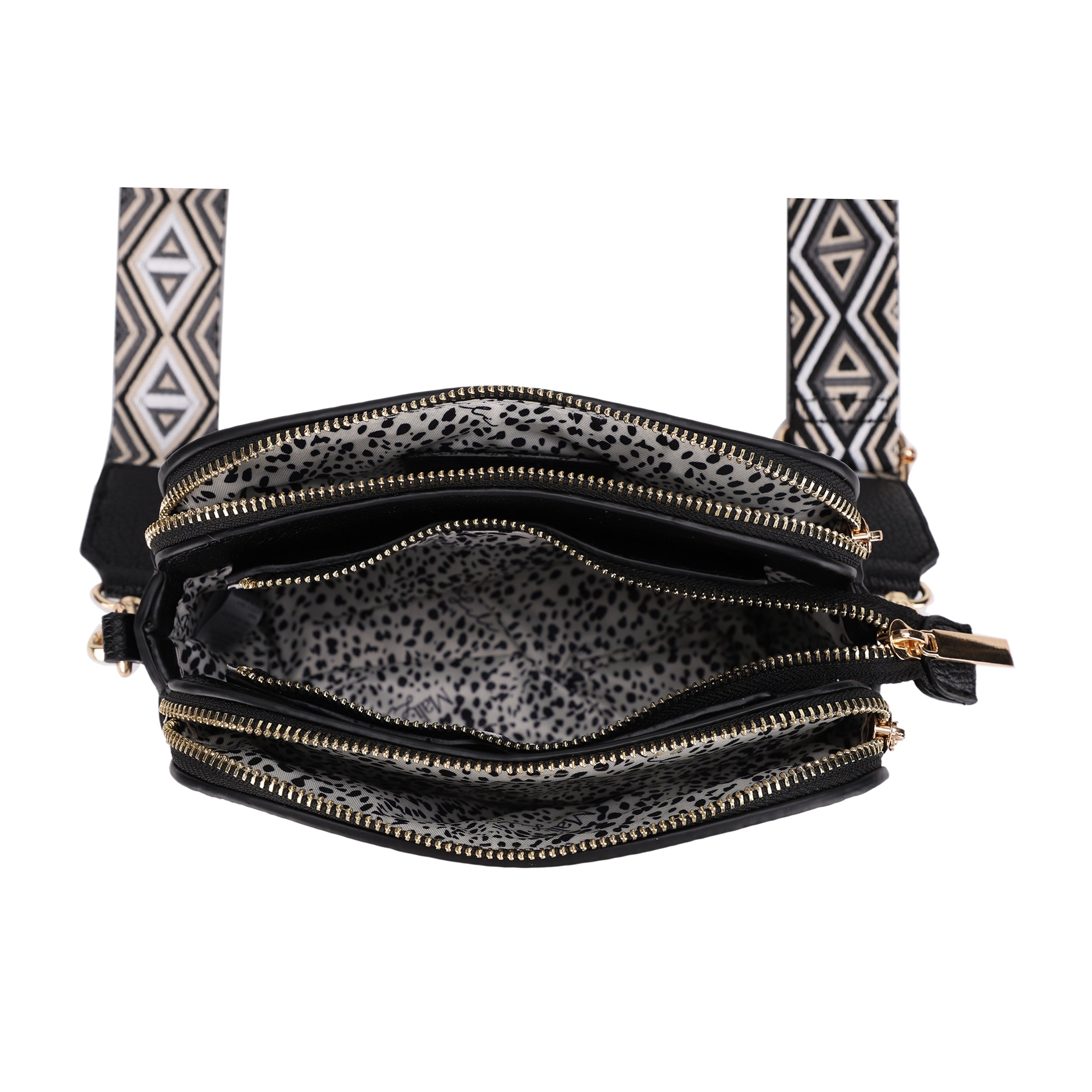 Zahara Vegan Leather Crossbody Bag