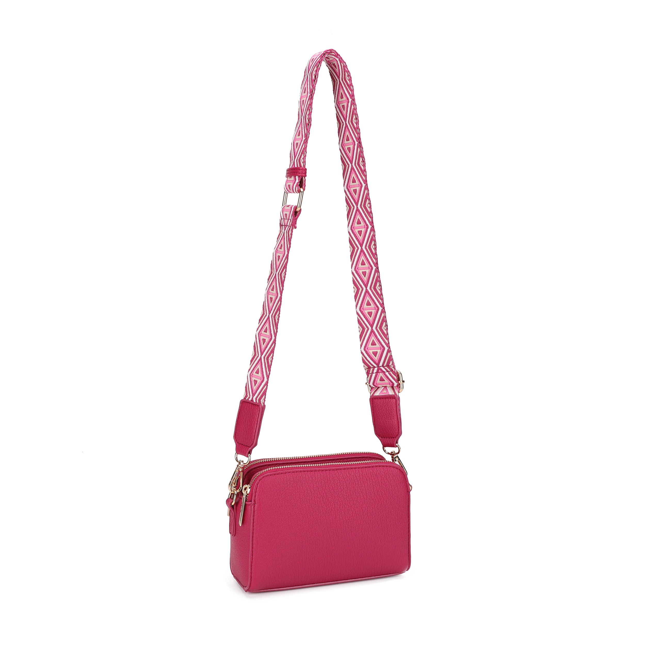 Zahara Vegan Leather Crossbody Bag