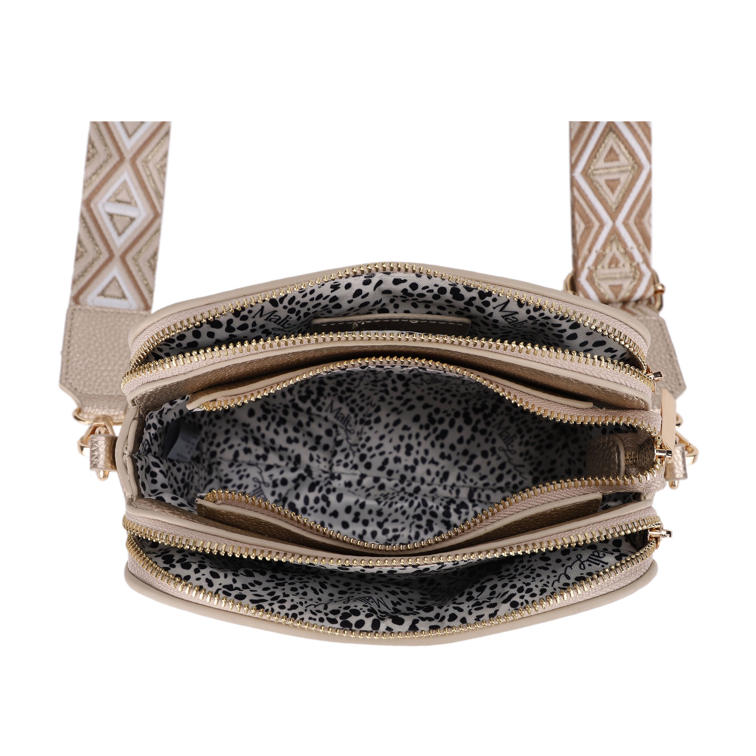 Zahara Vegan Leather Crossbody Bag