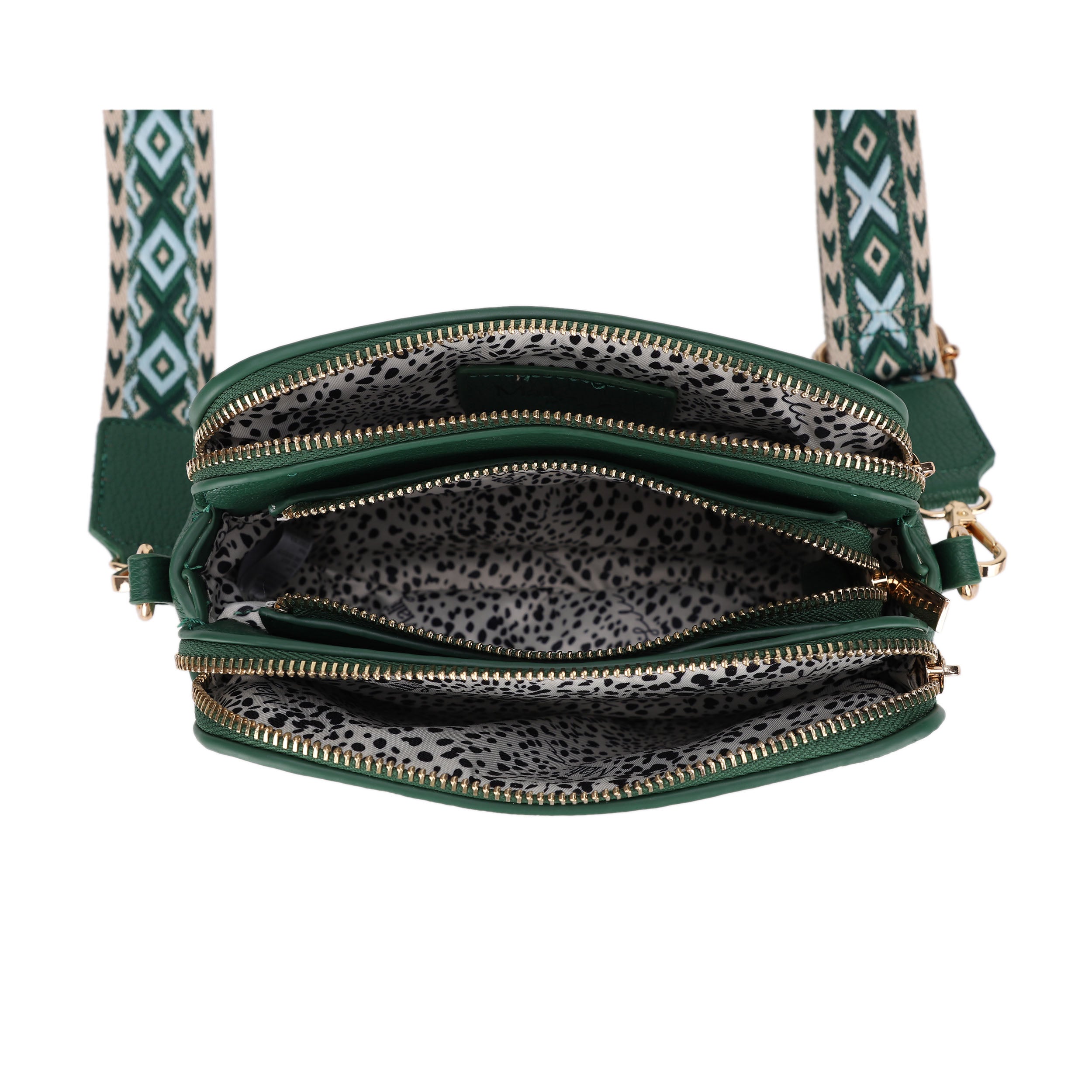 Zahara Vegan Leather Crossbody Bag