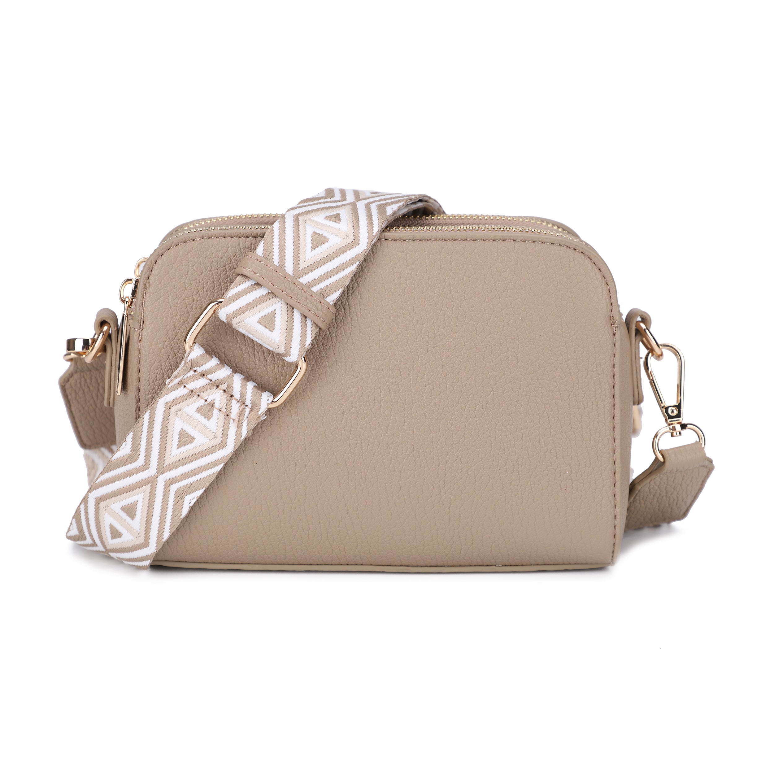 Zahara Vegan Leather Crossbody Bag