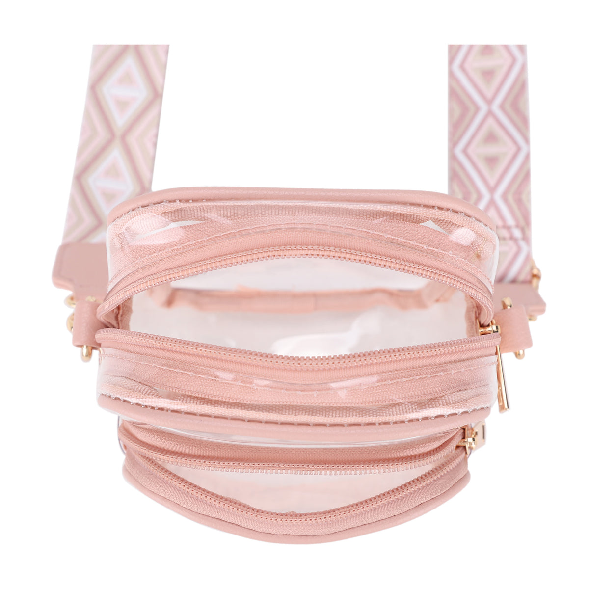 Teri Crossbody Clear Bag