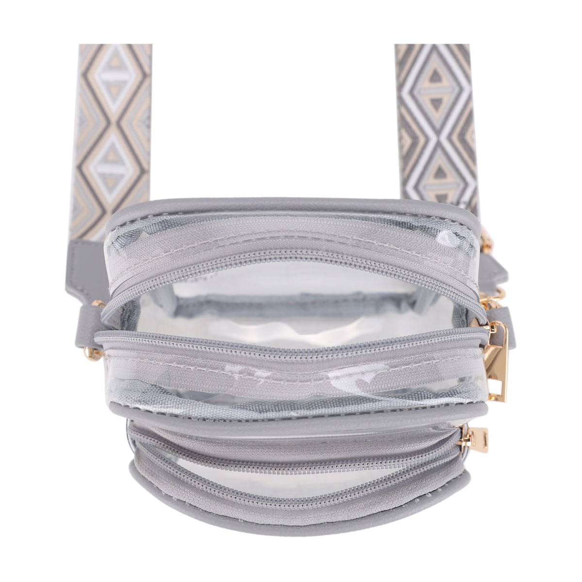 Teri Crossbody Clear Bag