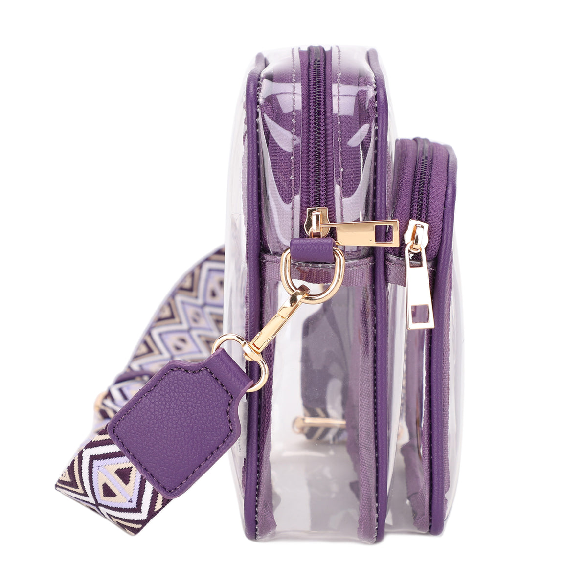 Teri Crossbody Clear Bag