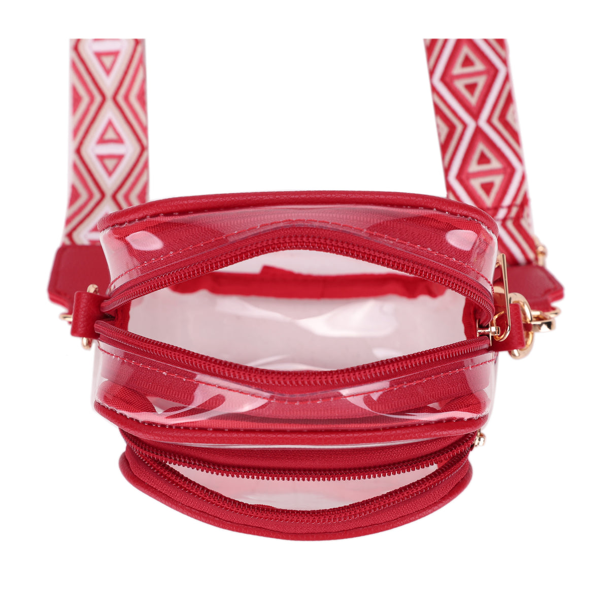 Teri Crossbody Clear Bag