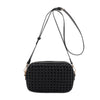 Coco Texture Double Compartment Crossbody