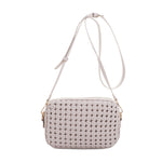 Coco Texture Double Compartment Crossbody