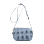 Coco Texture Double Compartment Crossbody