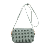 Coco Texture Double Compartment Crossbody