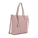 Ashley Vegan Leather Tote Crossbody