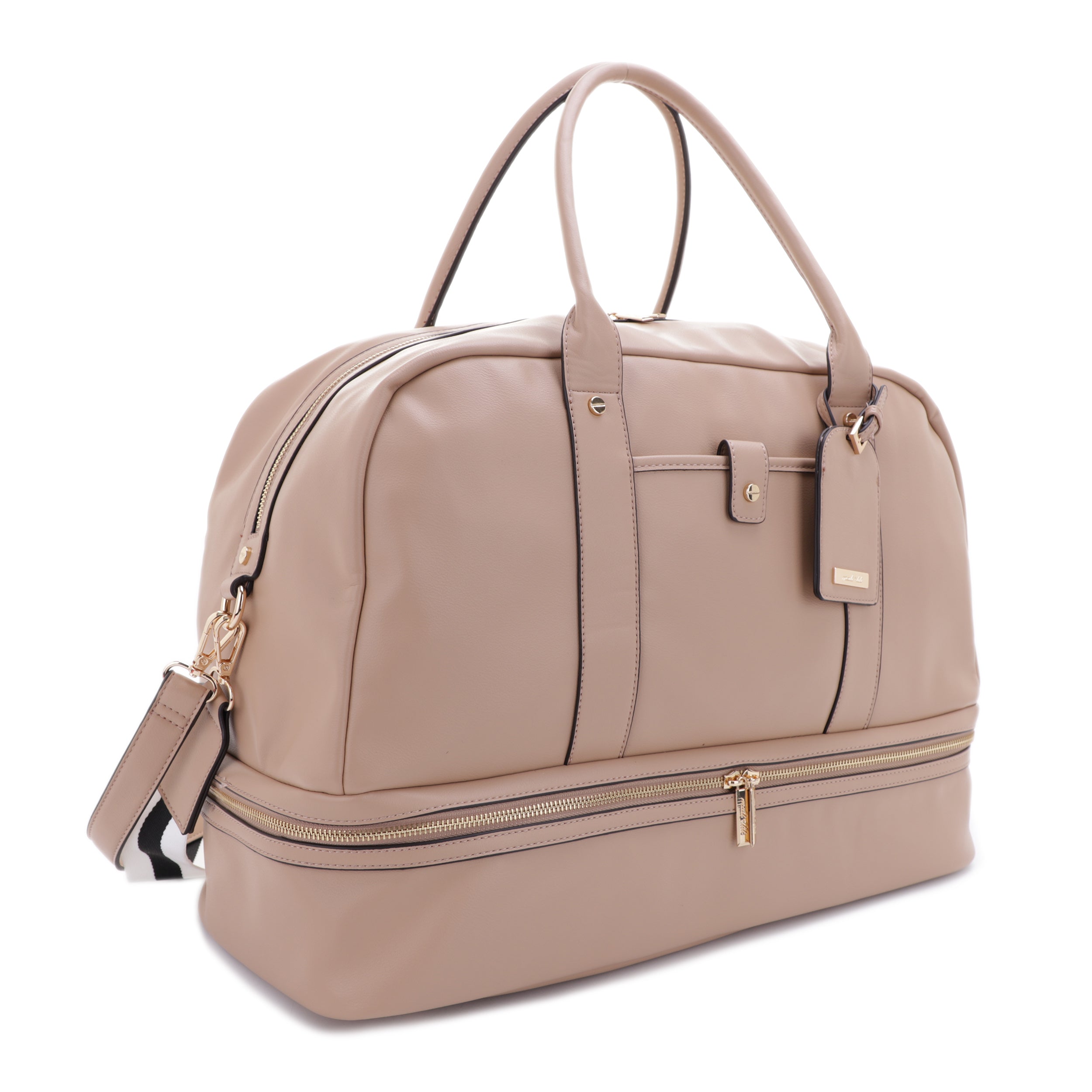 Riley Recycled  Vegan Leather Weekender Bag