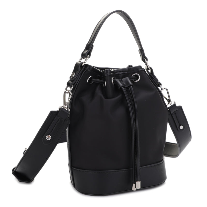 Ella Nylon Bucket Crossbody