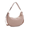 Megan Vegan Leather Hobo Sling with Webbing