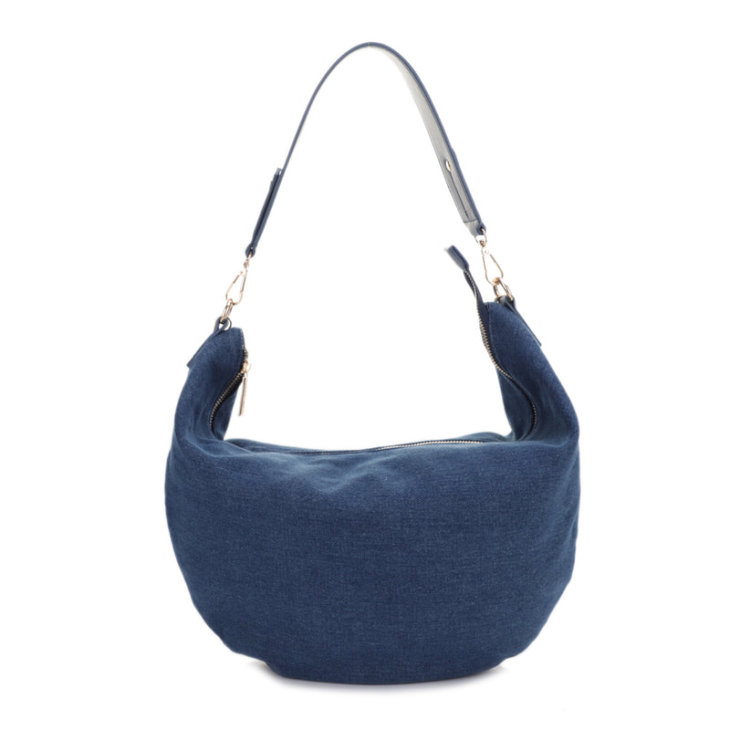 Megan Denim Hobo Sling Bag