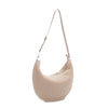 Megan Faux Sherpa Hobo Sling