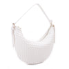 Becca Recycled Woven Vegan Leather Shoulder Bag