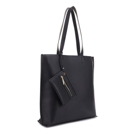 Georgia Recycled Vegan Leather N/S Tote