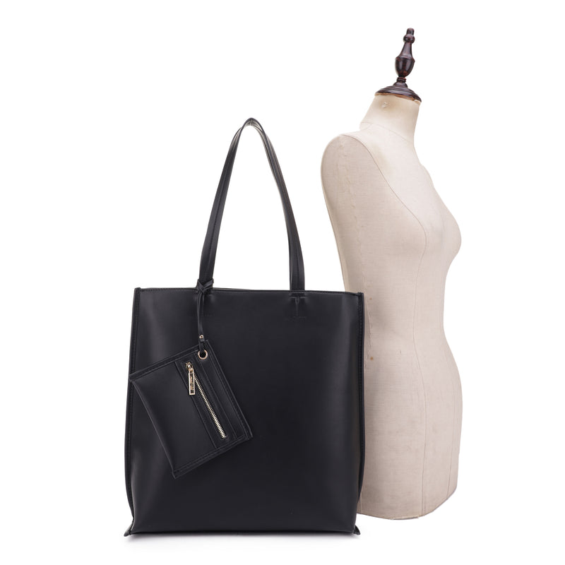 Georgia Recycled Vegan Leather N/S Tote