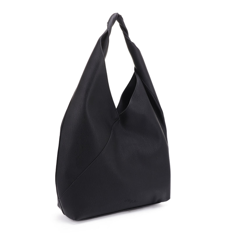 Katie Recycled Vegan Leather Twist Hobo