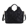 Lucy Woven Vegan Leather Tote Crossbody - online