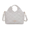 Lucy Woven Vegan Leather Tote Crossbody - online