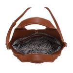 Lucy Woven Vegan Leather Tote Crossbody - online