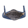 Leilani Woven Denim Baguette Bag