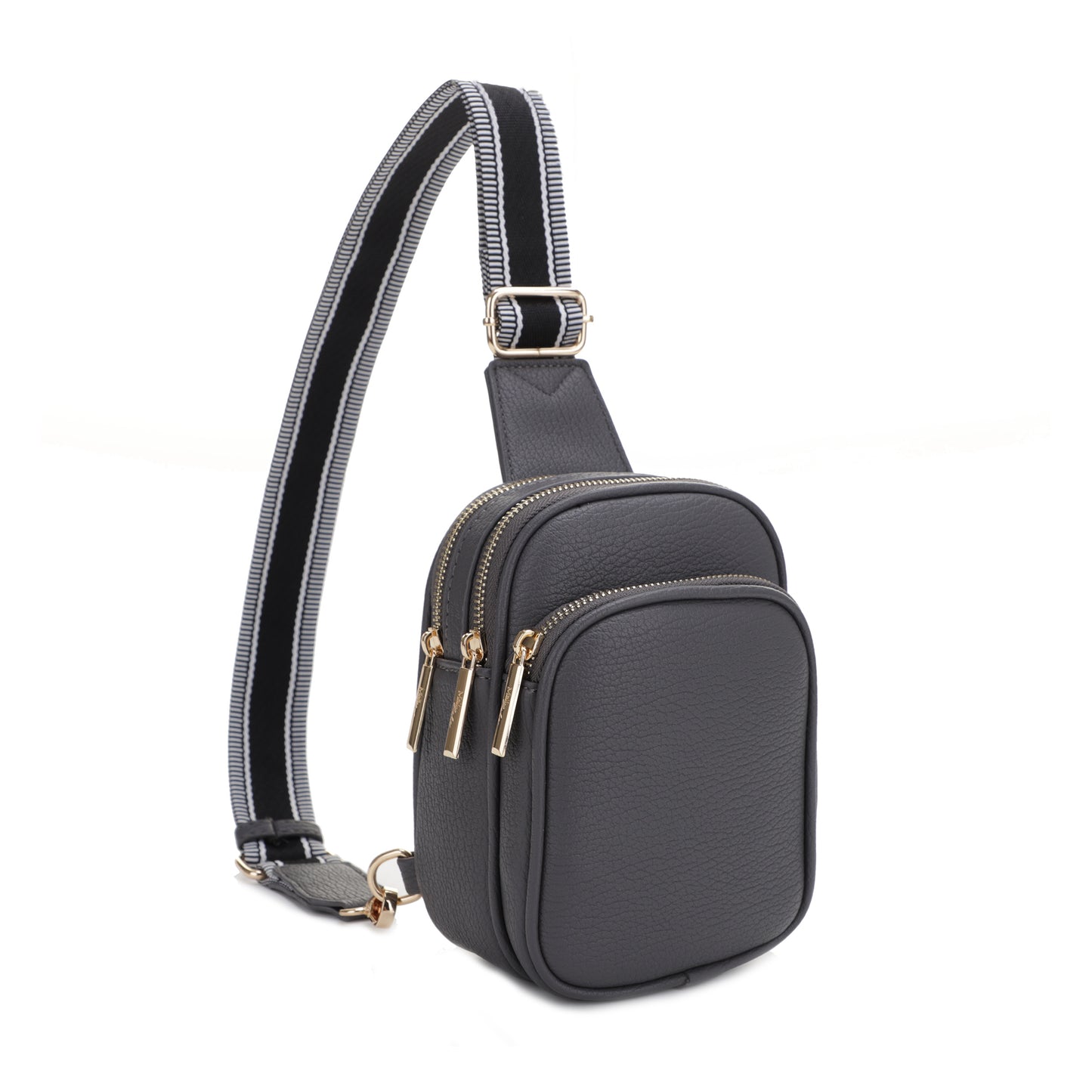 Josie Vegan Leather Web Sling Bag