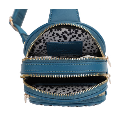 Josie Vegan Leather Woven Sling Bag