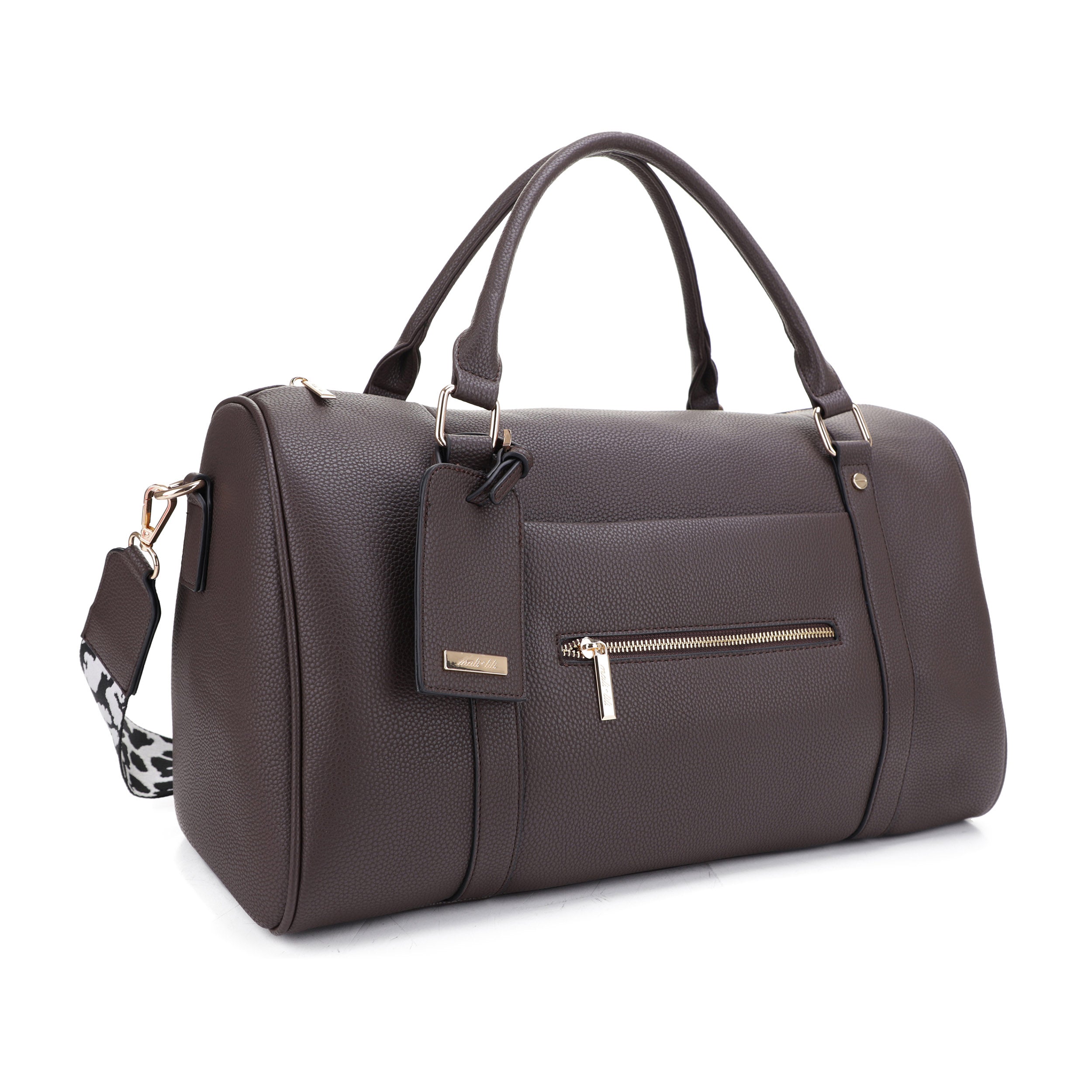 lili___ブラウン　36 Amber Overnight Bag