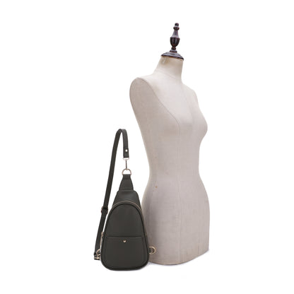 Gwen Vegan Leather Sling Bag