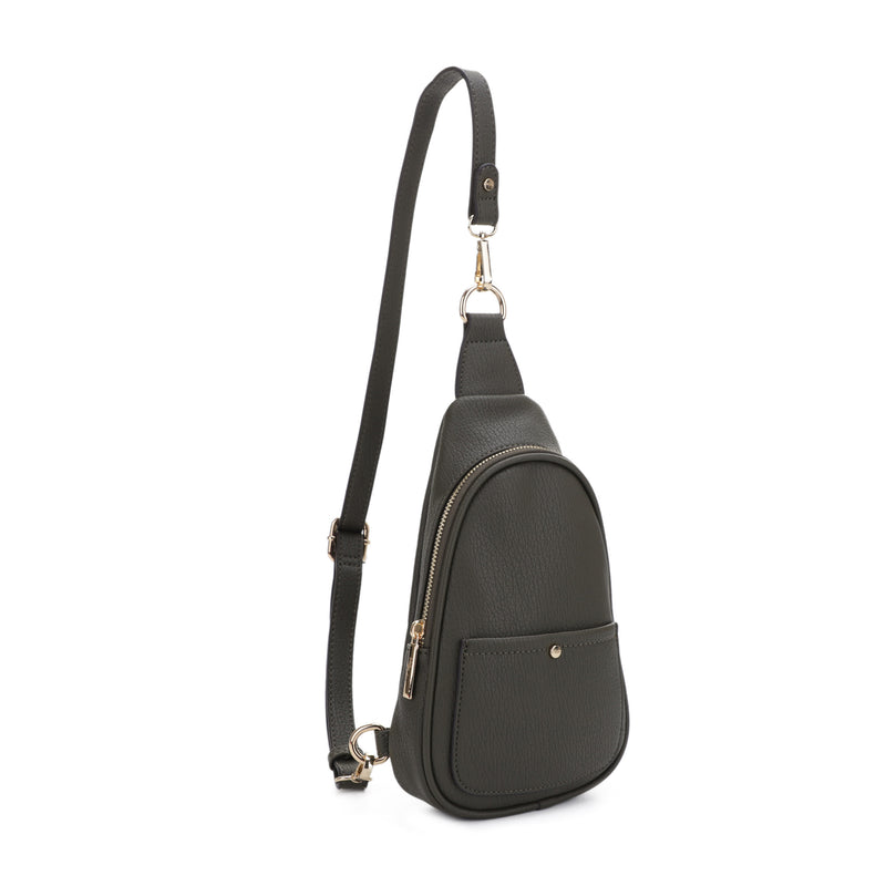 Gwen Vegan Leather Sling Bag