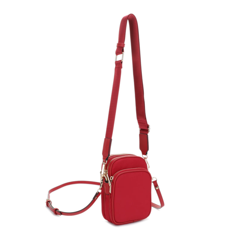 Josie Double Nylon Crossbody Bag