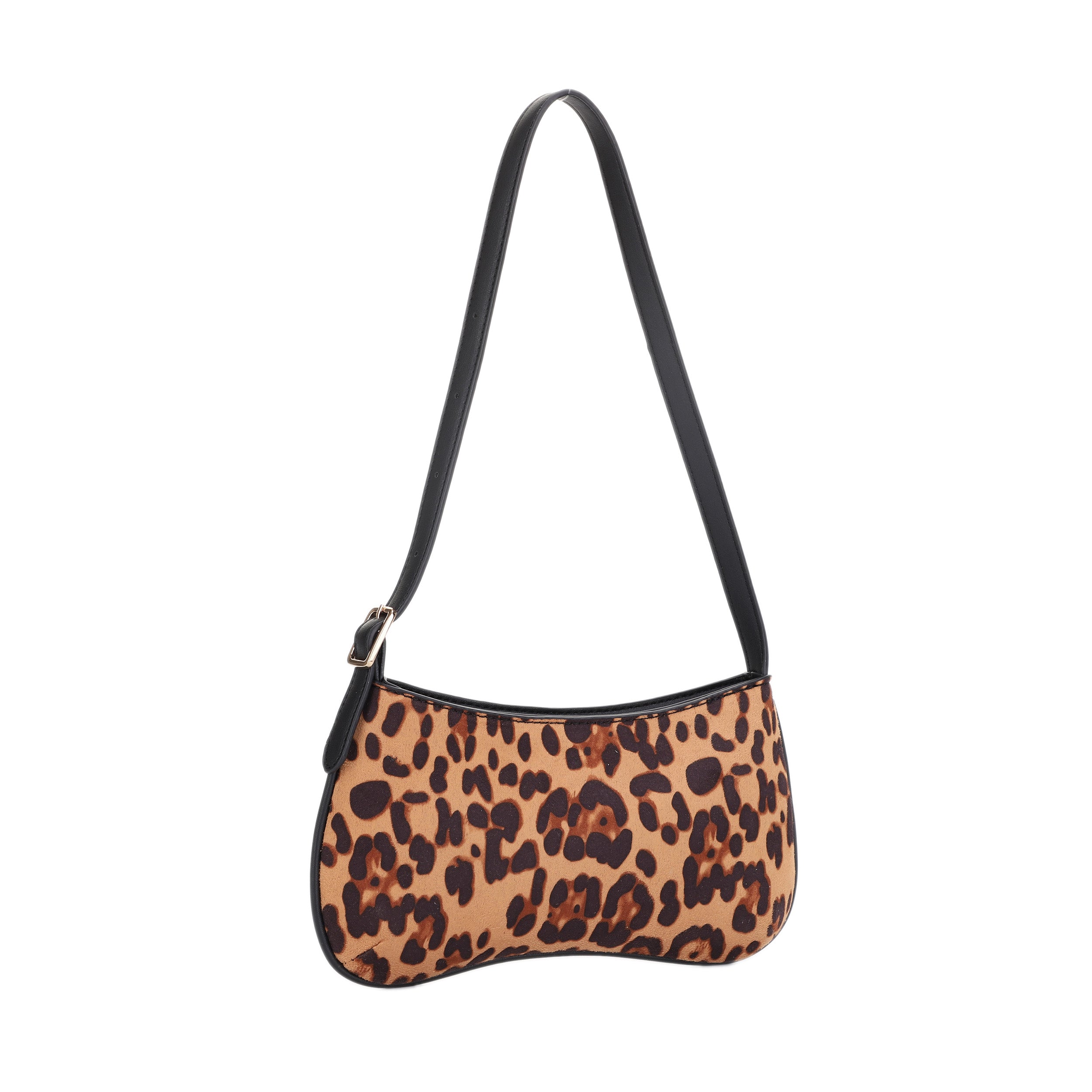 トートバッグ [MOLLIOLLI] KEETY RABBIT prelude fur mini bag[leopard] MOLLIOLLI] KEETY RABBIT prelude fur mini bag[leopard