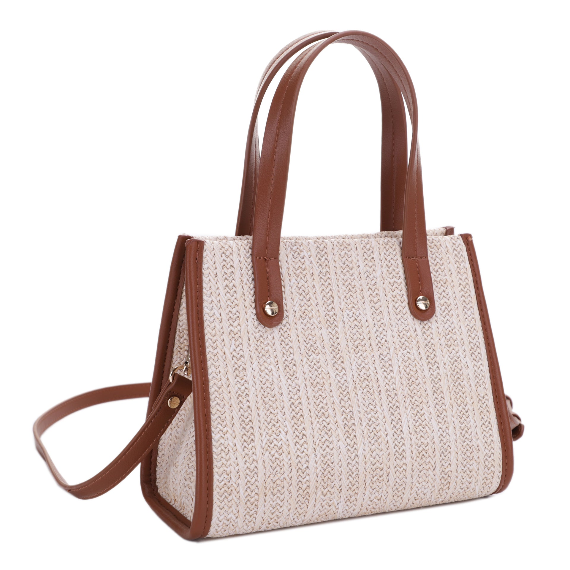 deux lux annabelle mini backpack Annabelle Straw Mini Tote Crossbody