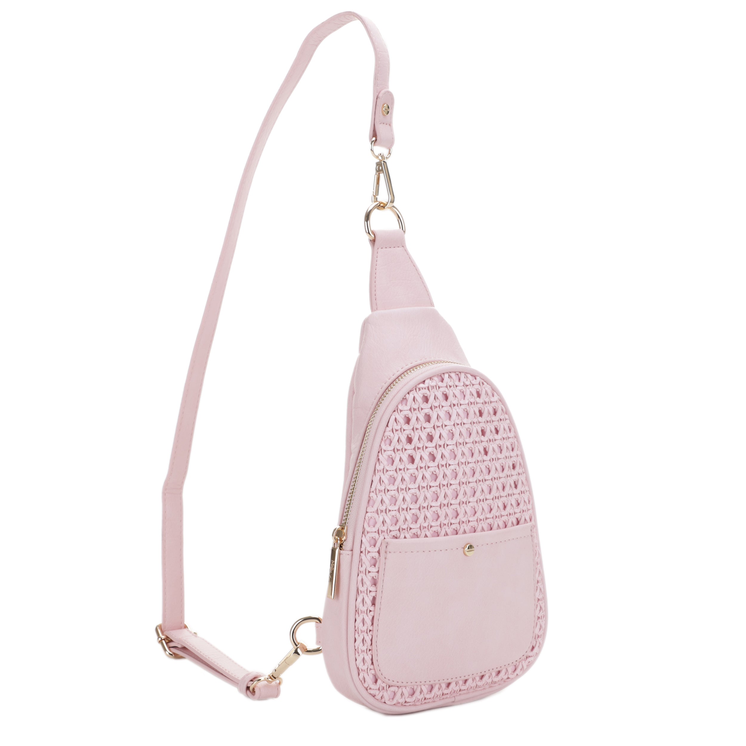 Gwen Rattan Sling Bag