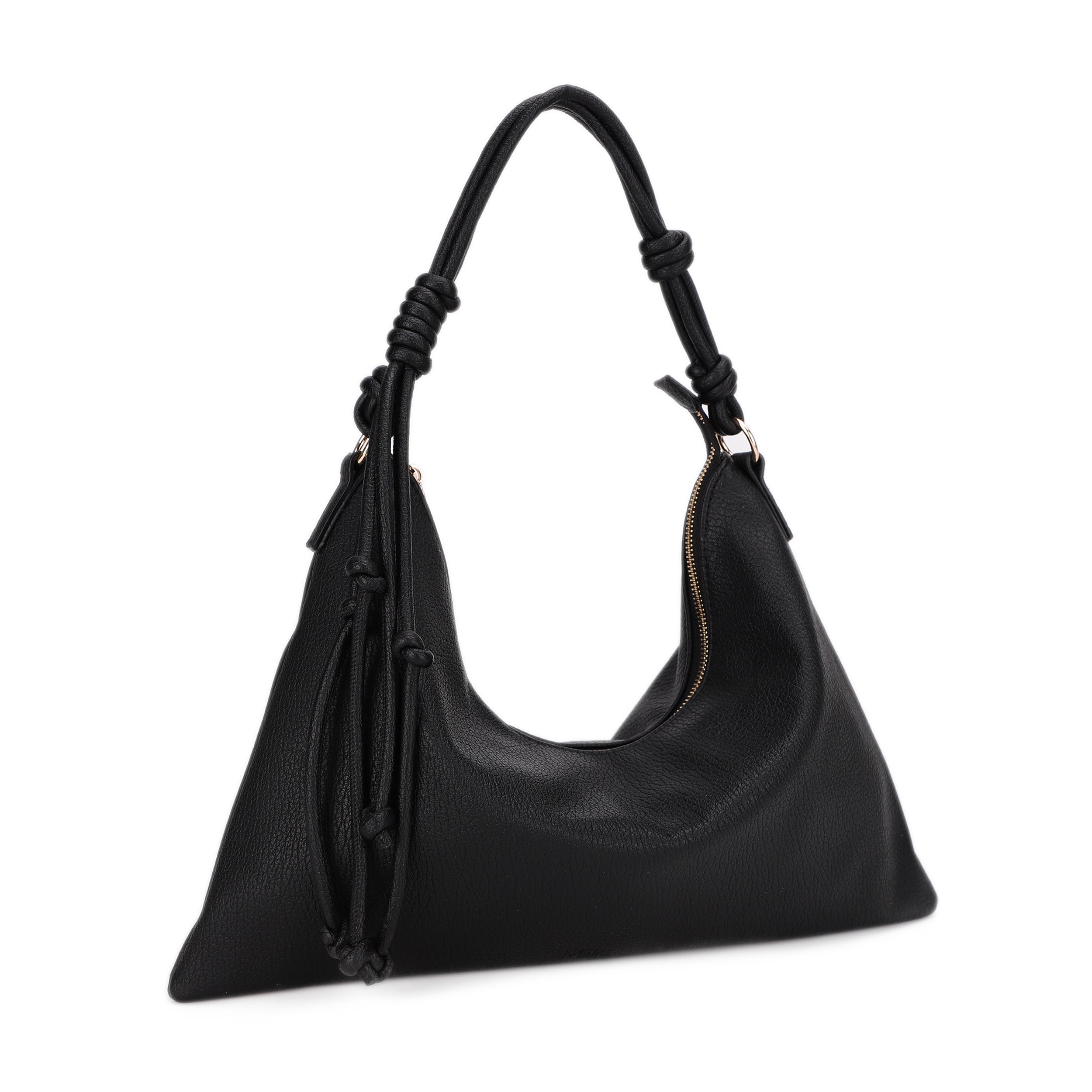 Iris Knotted Handle Shoulder Bag
