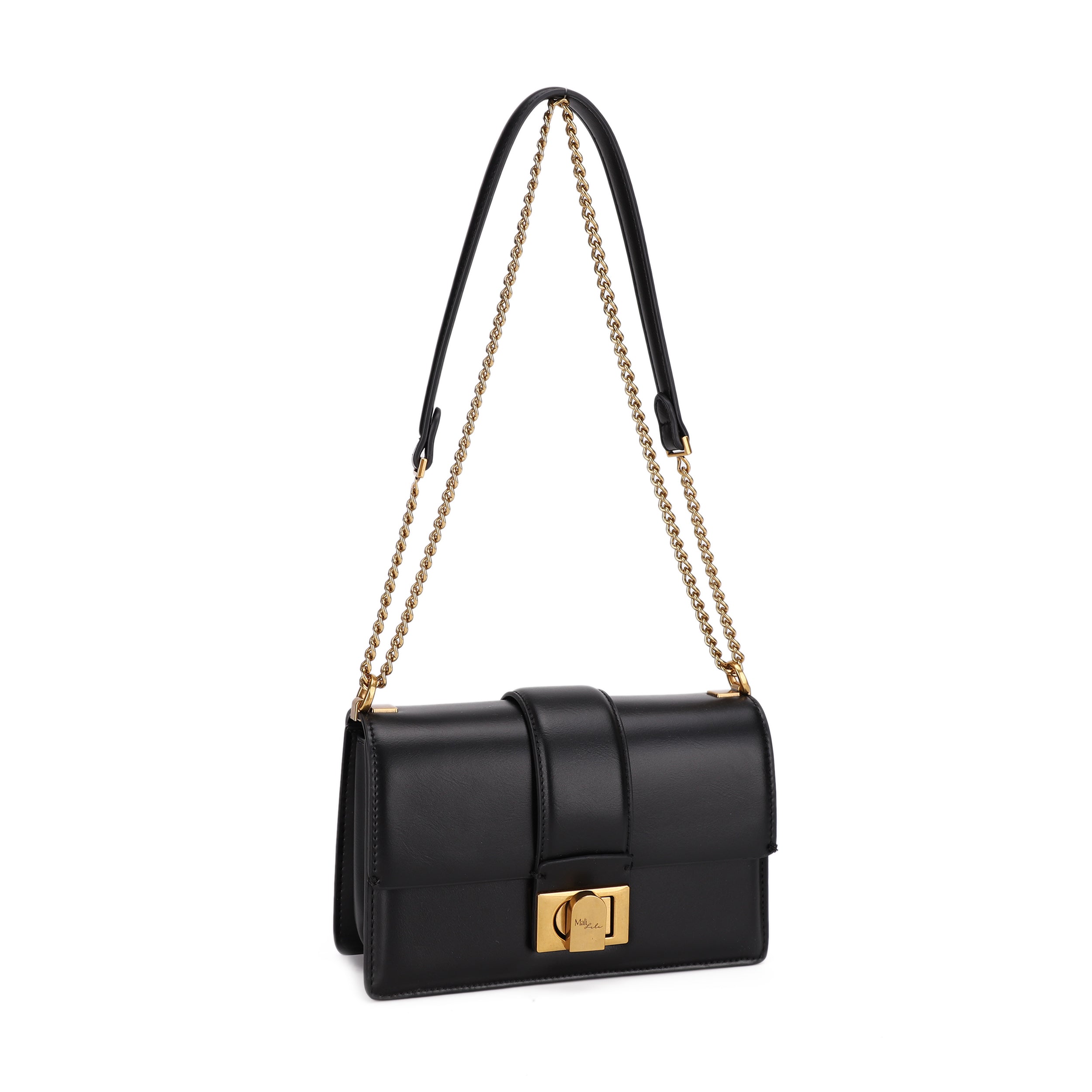 Kayla Twist Lock Chain Crossbody
