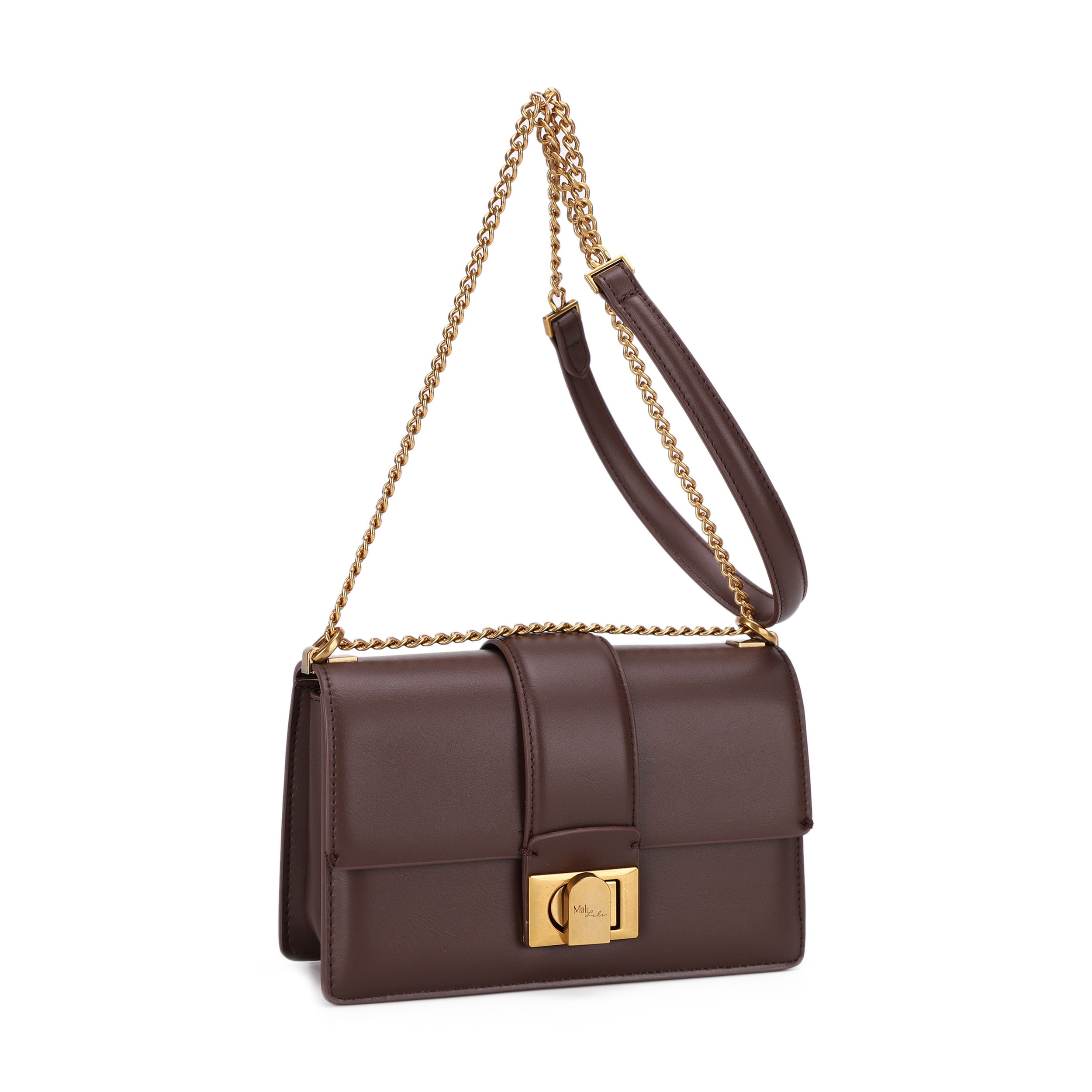 Kayla Twist Lock Chain Crossbody